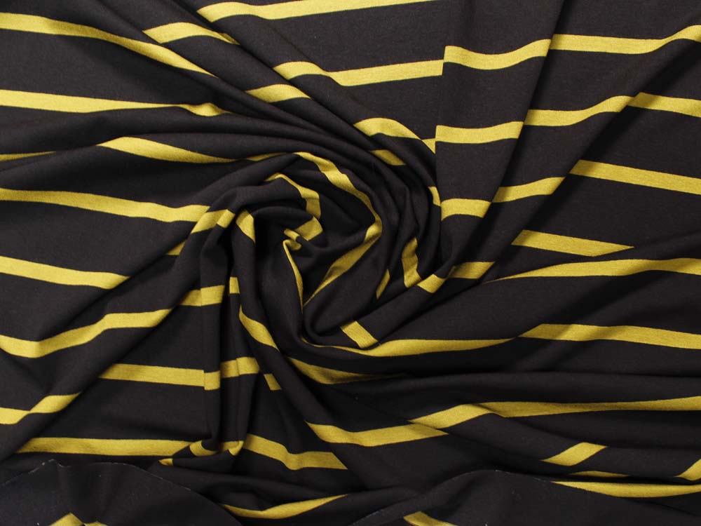 Jersey Rays – Black with Amber Green Stripe – Sawyer Brook Distinctive  Fabrics